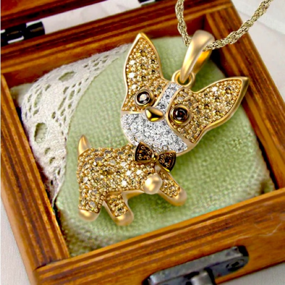 CHIHUAHUA DOG NECKLACE PENDANT